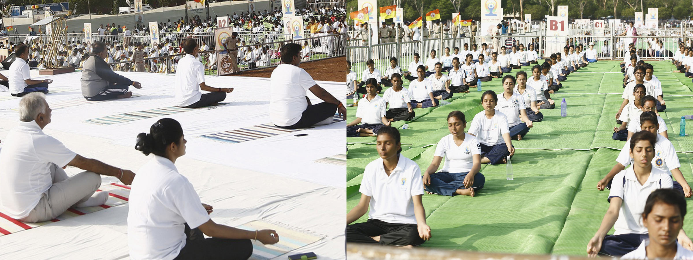 yoga मुख्यमंत्री शिवराज सिंह चौहान
