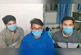 bhopal, Three students, Khargone district, stranded in China, corona virus
