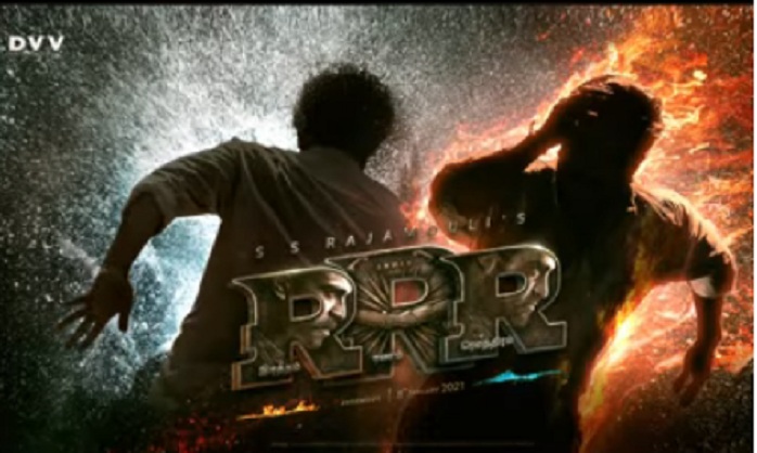 mumbai,  title logo ,motion poster, film RRR released