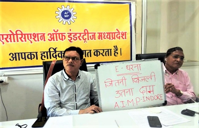 bhopal, indore, More than 5000 industrialists, Madhya Pradesh ,staged online sit-in