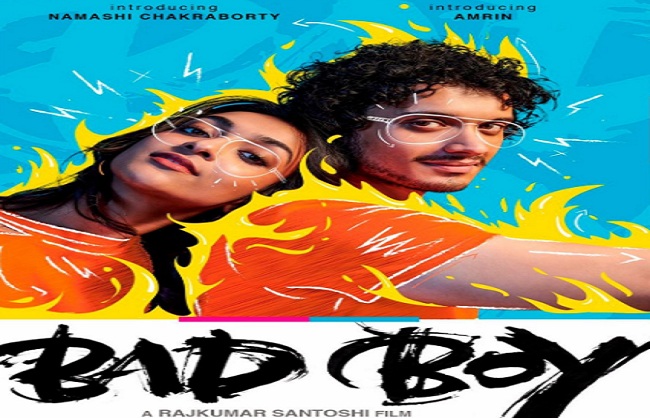 mumbai,First Look poster, Namashi Chakraborty, Amreen Qureshi, Bad Boy released