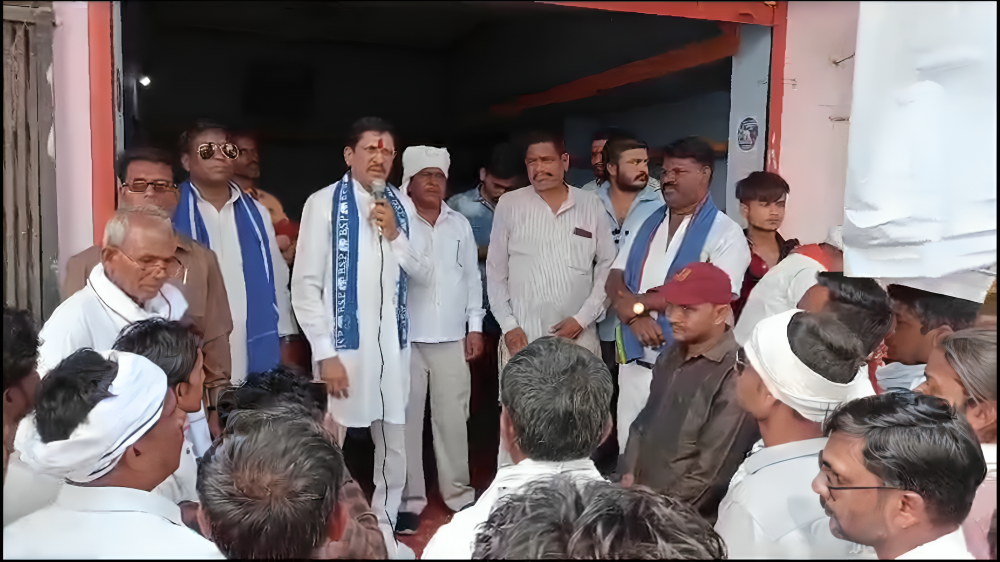 नारायण के चुनाव कार्यालय का उद्घाटन 