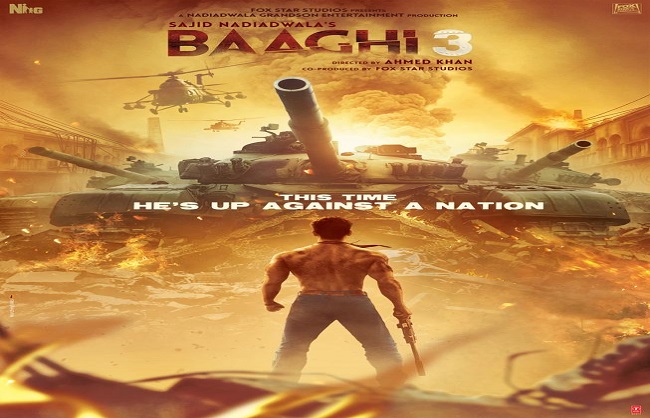 mumbai, Tiger Shroff, film Baaghi 3, strong poster release , February 6, trailer