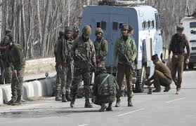 j&k, encounter, between militants ,security forces ,continues,Srinagar