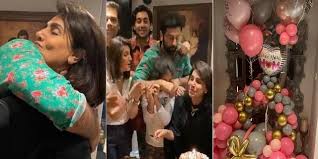 mumbai, Karan Johar , appear , Neetu Kapoor, birthday party ,Alia Bhatt