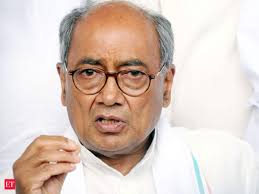 bhopal, Digvijay Singh ,once again ,raised questions ,foundation stone, Ram temple