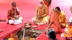 ayodhya, Prime Minister, Narendra Modi, laid,foundation stone, Shri Ram temple