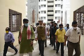 bhopal, Assembly Speaker, inspects ,MLA residences, directs ,early occupation