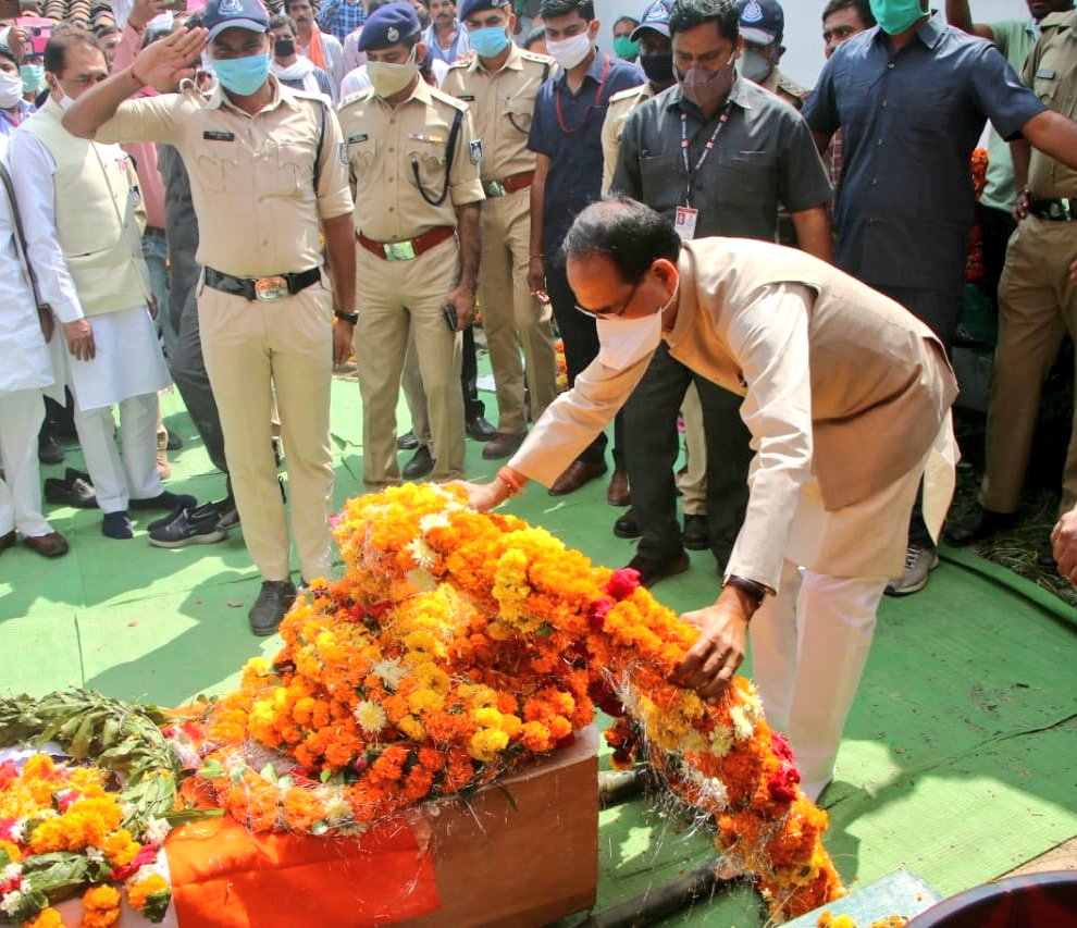 satna, CM pays tribute,martyr Dhirendra, announces, give one crore, honor fund