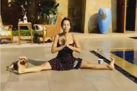 mumbai,Malaika Arora, shares her video , shows her yoga partner