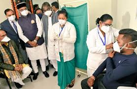 bhopal,MP Chief Minister Shivraj, inaugurates statewide, vaccination campaign
