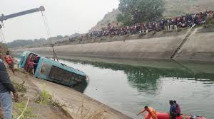 bhopal, MP bus accident, Search dead bodies ,continues , third day