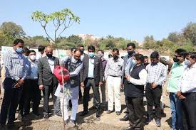 bhopal, Chief Minister Chauhan, planted Saptparni