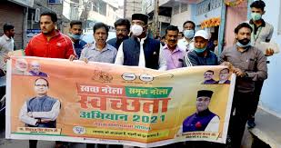 bhopal, Minister Sarang, inaugurates cleanliness drive, ward 69 of Narela