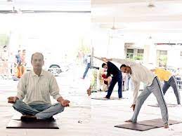 bhopal,CM Shivraj ,greets the people , state, World Yoga Day