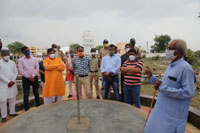 ujjain,Higher Education Minister, Dr.Yadav ,visited the observatory