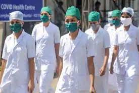 bhopal, Nurses took ,one day group leave, warning of indefinite strike