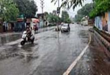 Gwalior, The rain of Sawan, continued throughout 