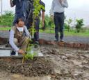 bhopal, CM Shivraj planted ,plant of Bell leaves, Smart Park