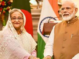 बांग्‍लादेश की प्रधानमंत्री भारत के दौरे पर 