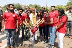 bhopal, Chief Minister Chouhan ,planted saplings