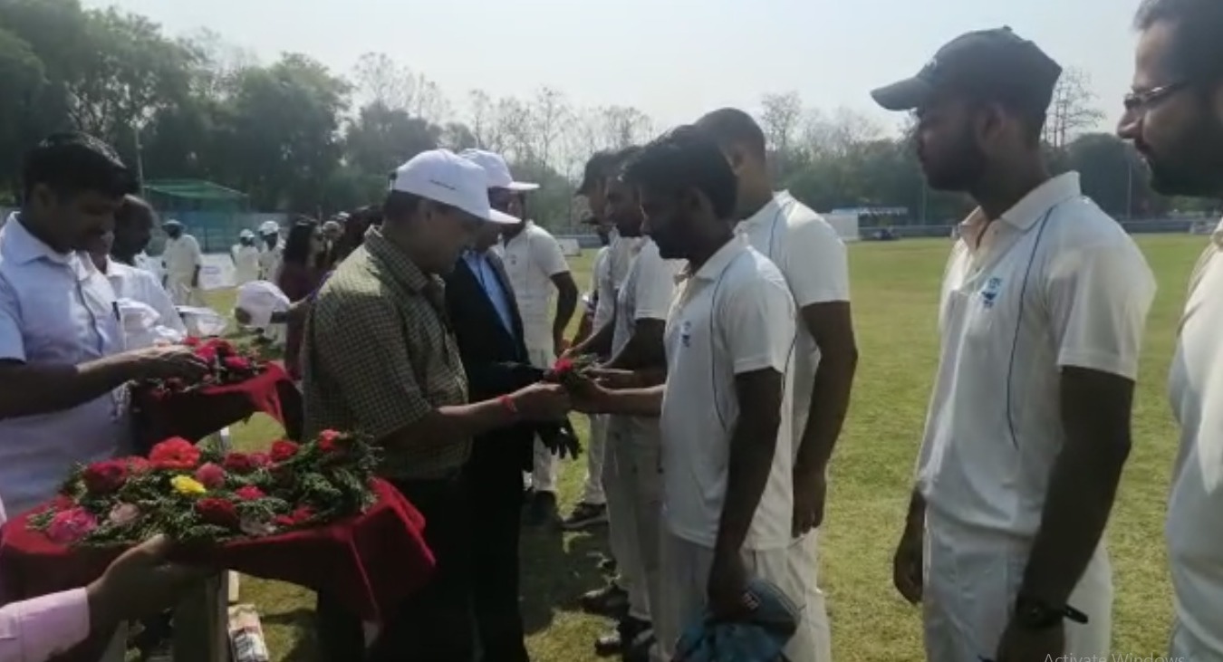 प्रतियोगिता के पहले मैच में विंध्याचल टीम की जीत