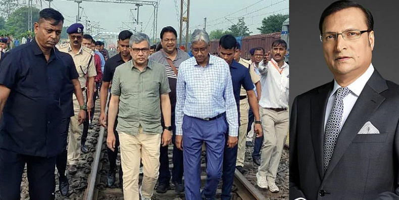रेल मंत्री का इस्तीफा मांगने से तो हादसे बंद नहीं होंगे: रजत शर्मा