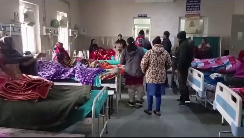  सरकारी अस्पताल में मरीजों को कम्बल वितरण