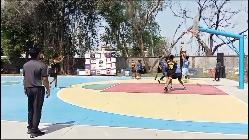 काशीपुर में बास्केट बॉल टूर्नामेंट का आयोजन 