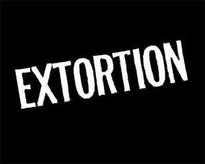 Extortion demand of Rs 25 lakh 