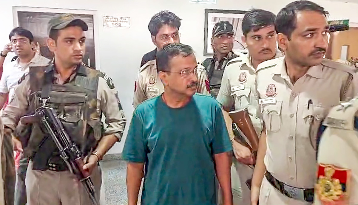 Arvind Kejriwal gets judicial custody 