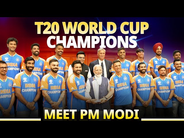 PM Modi meets Indian team