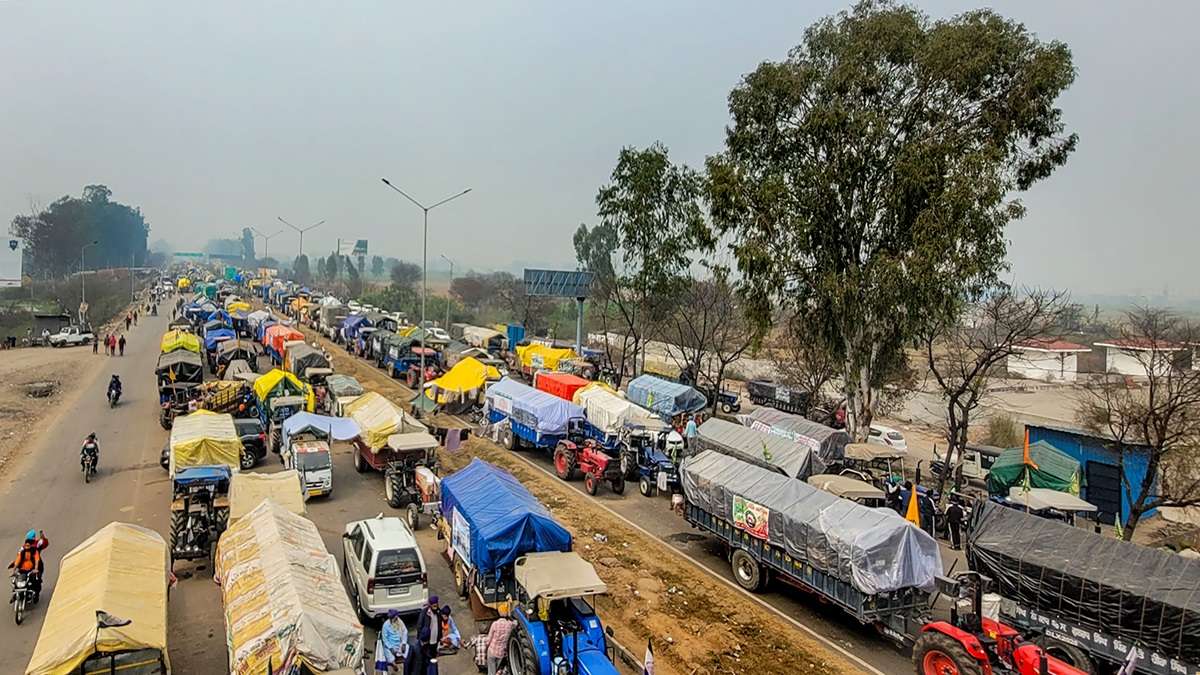 Shambhu border, closed