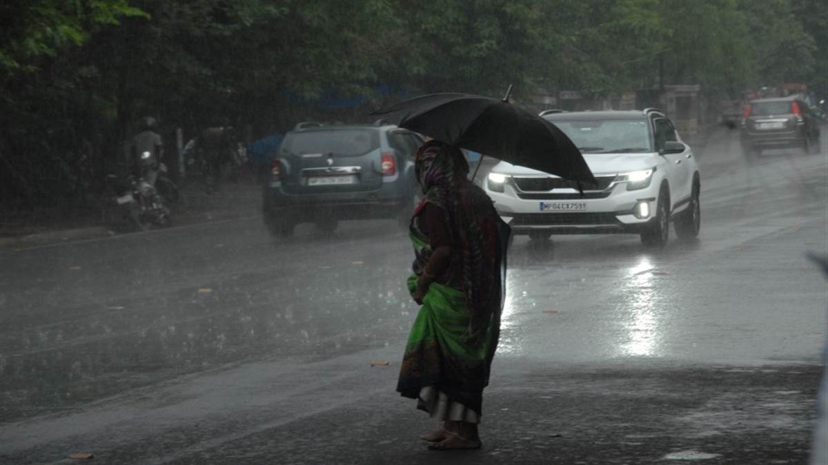 Badra rained heavily in Bhopal