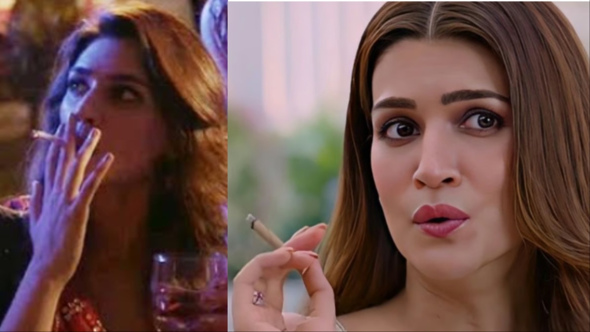 Kriti Sanon was seen smoking cigarette