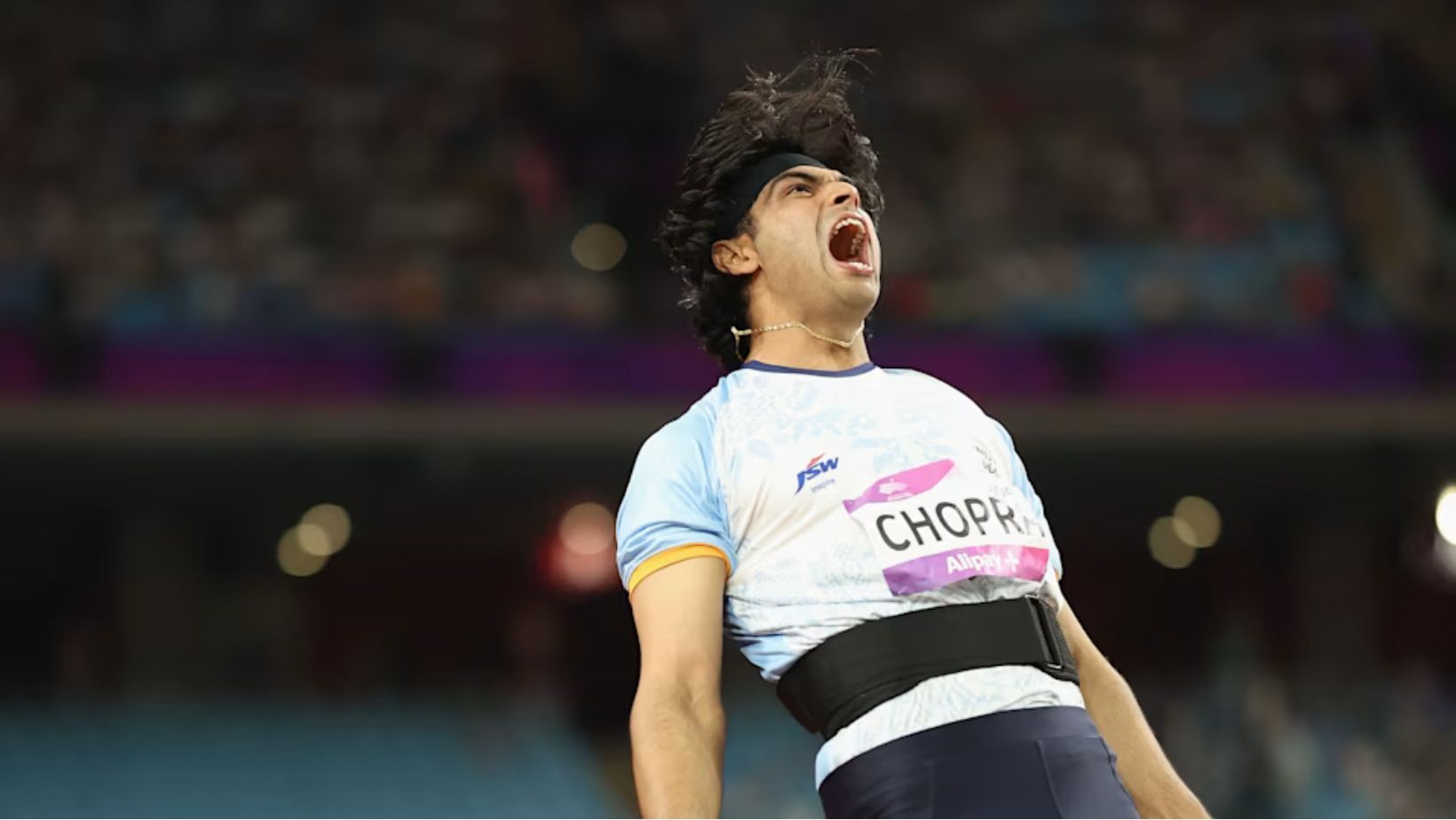 Neeraj Chopra in the final 