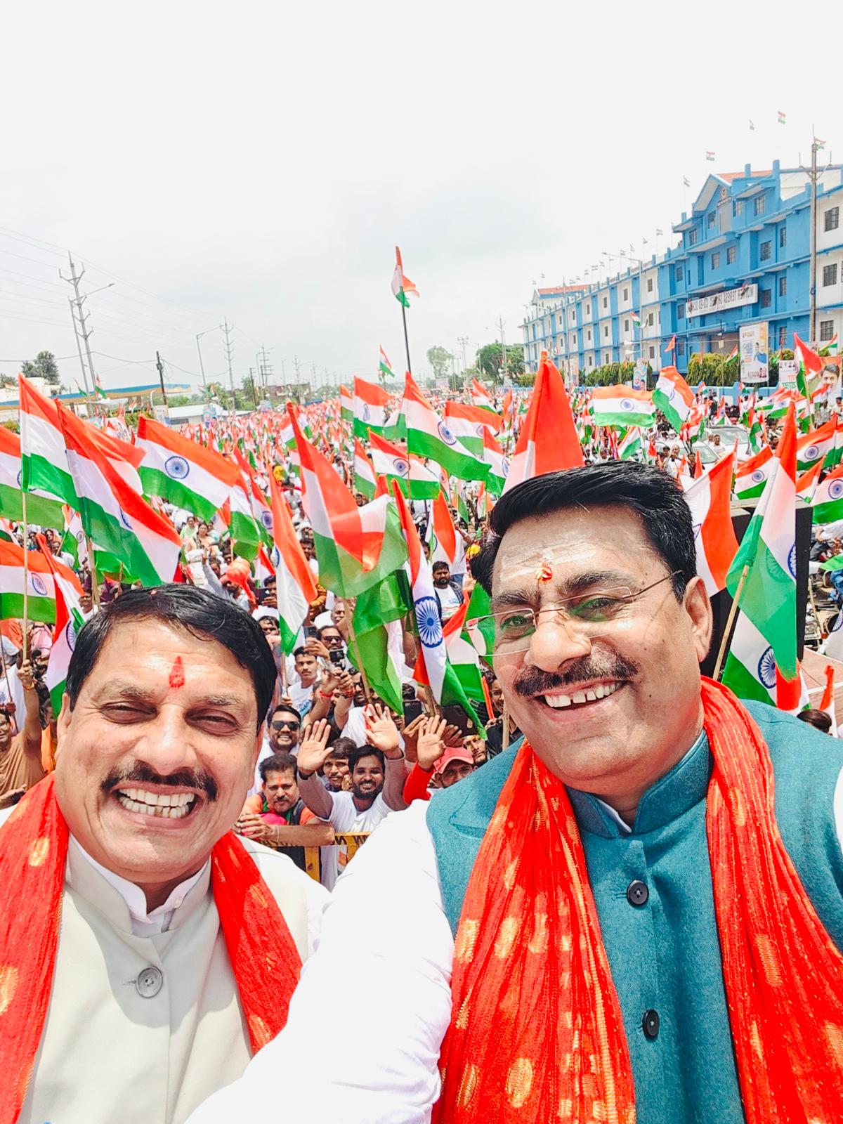 70 thousand citizens joined the Tiranga Yatra