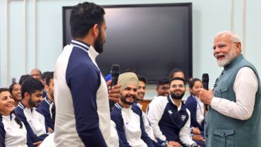 Modi joked a lot during his meeting with athletes