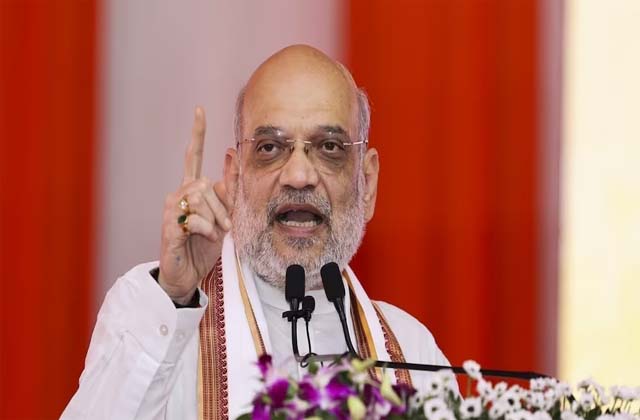 Shah said- Will bury terrorism in Kashmir 