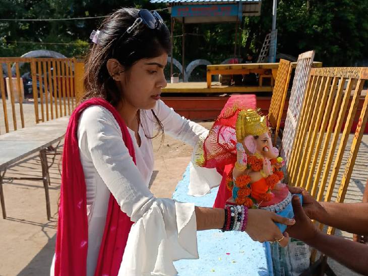 Immersion of 22 thousand idols in Bhopal