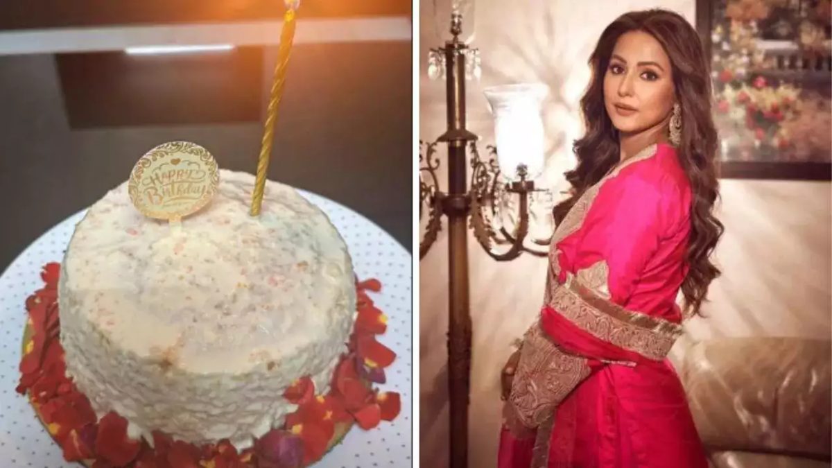 Hina Khan started her birthday celebration 