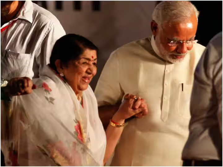 PM Modi remembered Lata Mangeshkar