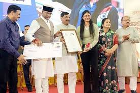 bhopal, CM Mohan Yadav, honored Para Olympic 