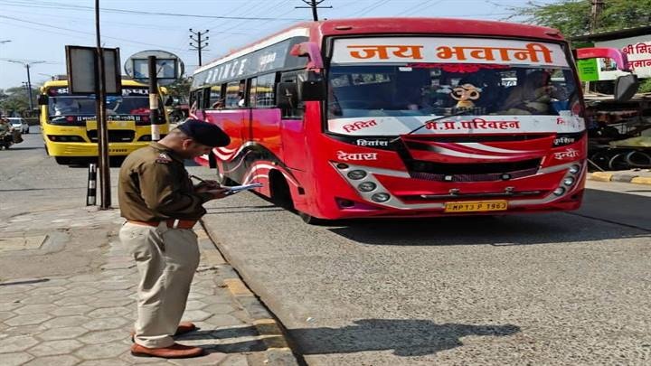 bhopal, RTO and traffic police , special campaign