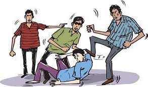 dewas, Tribal family beaten, entering their home