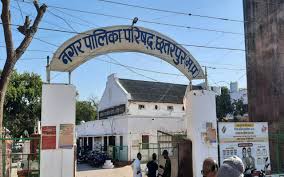 chatarpur, Traders upset ,municipality
