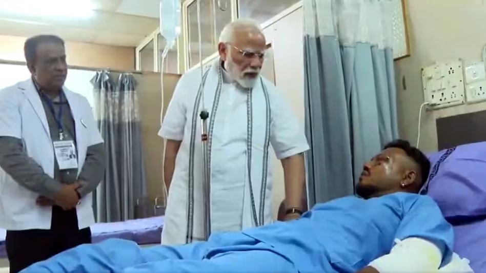 Ahmedabad , PM Modi met ,Ramesh Vishwas Kumar 