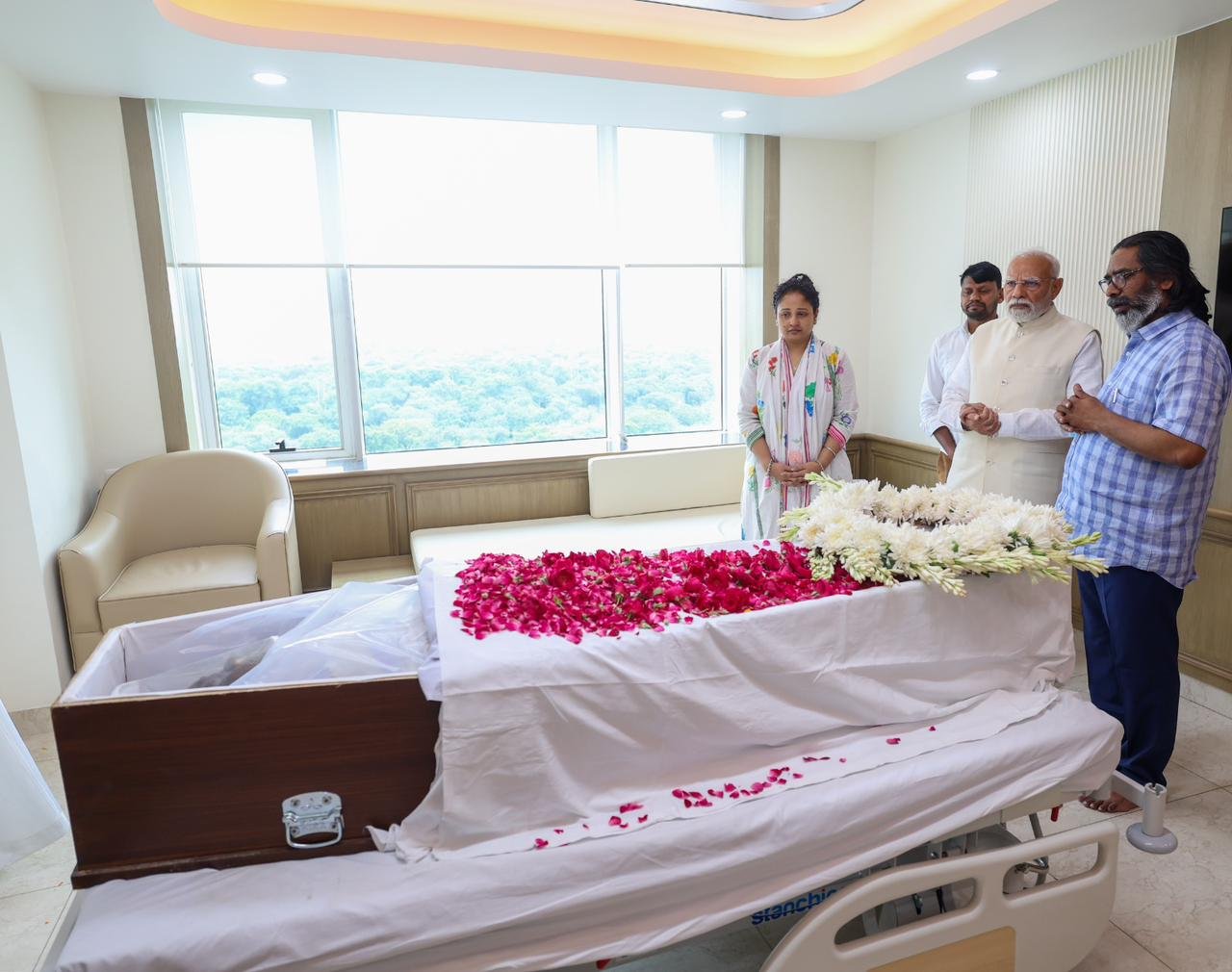 new delhi,President and Prime Minister,t Ganga Ram Hospital