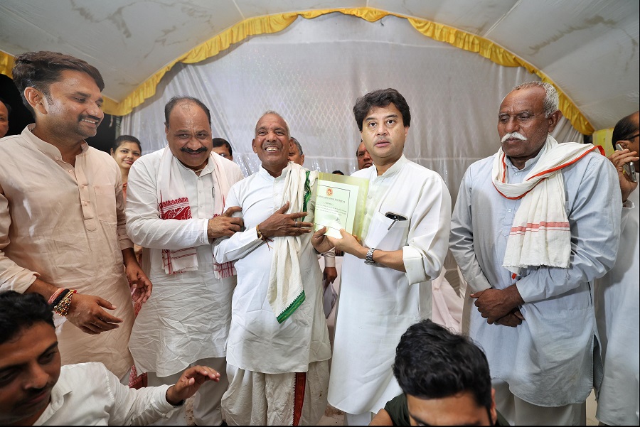 gwalior, Scindia , three-day visit , Guna