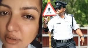 indore,   young woman accused,  dancing cop